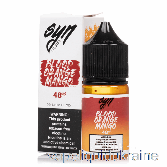 Vape Ukraine Blood Orange Mango - Syn Salts - 30mL 48mg